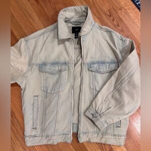 H&M Light Tan Denim Jacket